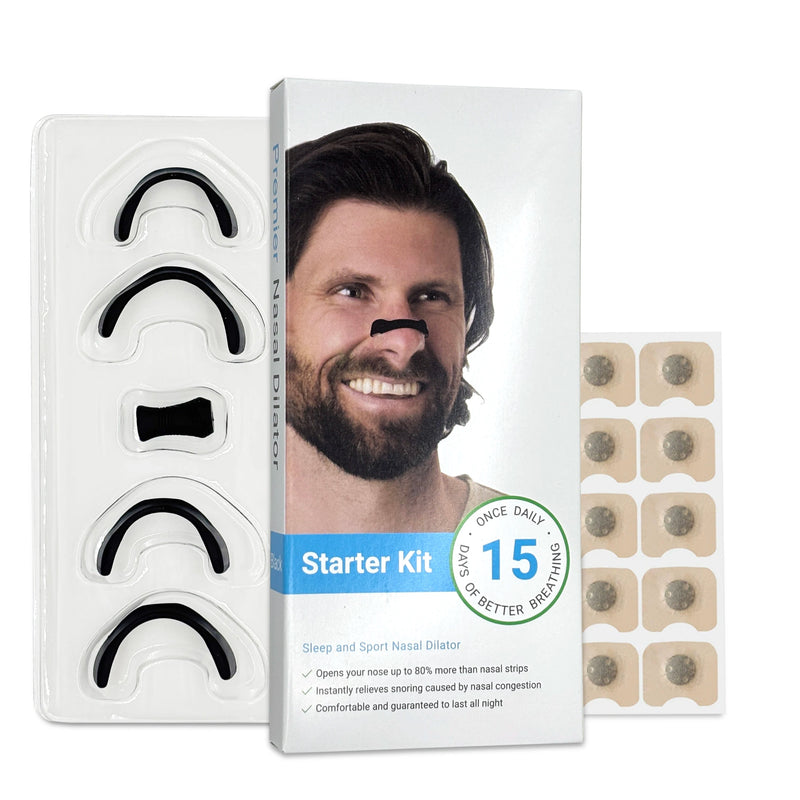 15 pares de kits de dilatadores nasais magnéticos para respiração, dilatador nasal esportivo, aumento da ingestão de oxigênio, clipe nasal de recarga respiratória - mimarte