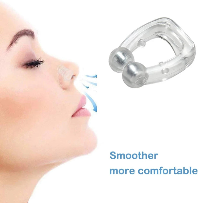 Hot Anti Snoring Corrector Dispositivo de prevenção de ronco Homens e Mulheres Dispositivo Clipe Nasal Noite de Sono Silencioso