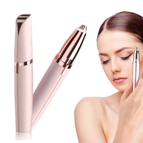 Depilador de Sombrancelha Buço Nariz Orelha Rosto Facial Elétrico Tira Pelos USB Recarregável Profissional Portátil