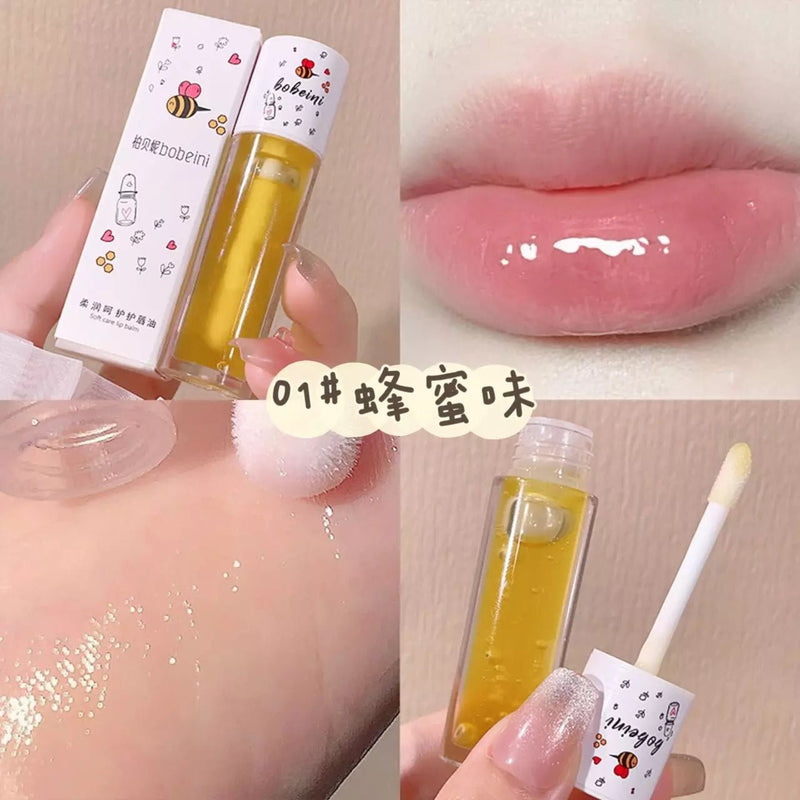 Brilho Labial Toot Transparente Reparo de Fissuras Secas Lip Care - mimarte