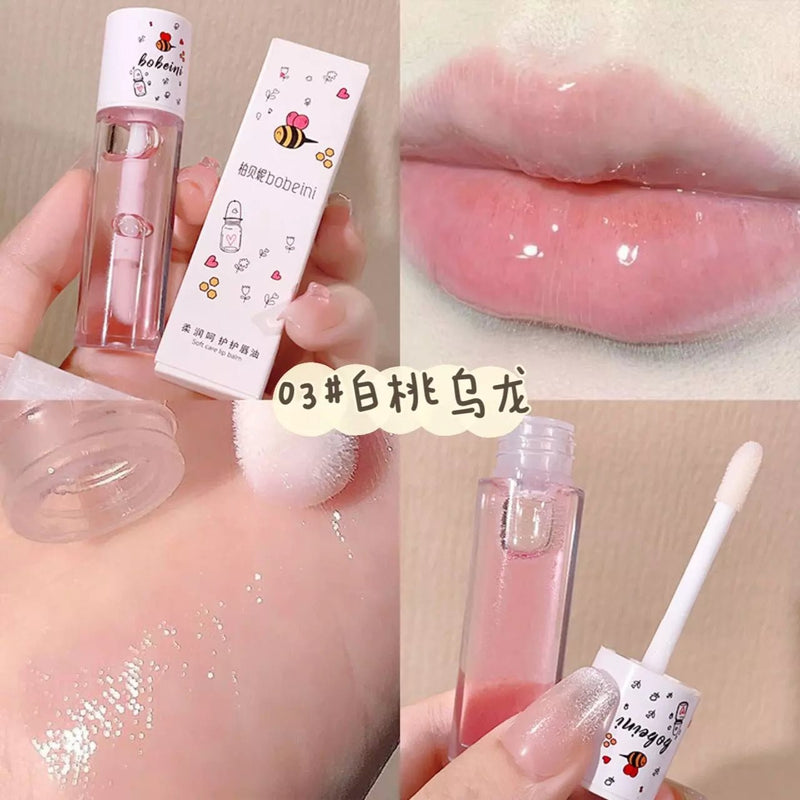 Brilho Labial Toot Transparente Reparo de Fissuras Secas Lip Care - mimarte