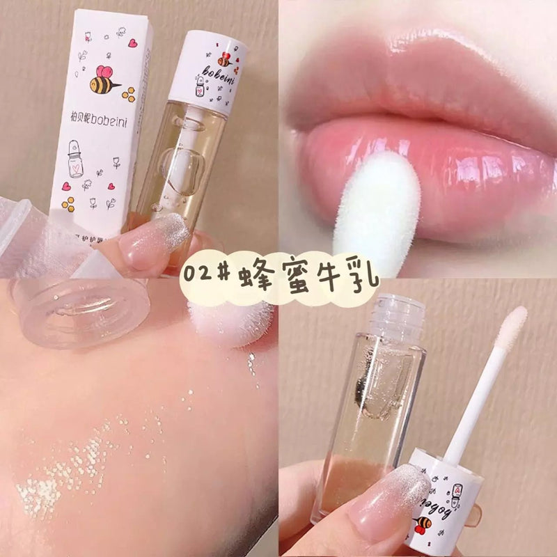 Brilho Labial Toot Transparente Reparo de Fissuras Secas Lip Care - mimarte