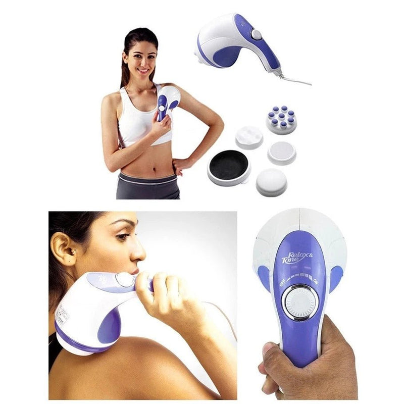 Drenagem Linfática Massageador Orbital Spin Relax Premium - mimarte