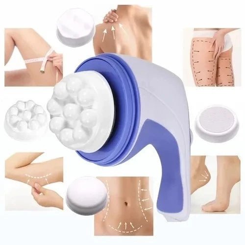 Drenagem Linfática Massageador Orbital Spin Relax Premium - mimarte