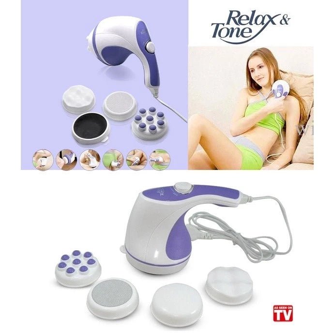 Drenagem Linfática Massageador Orbital Spin Relax Premium - mimarte