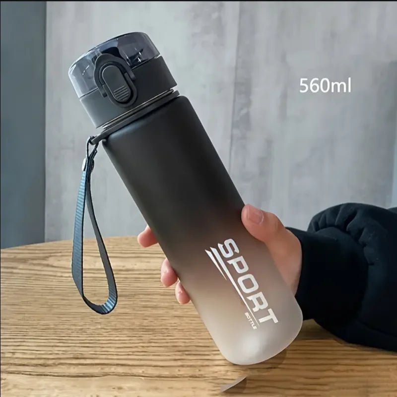 Garrafa de água esportiva de alta qualidade Tour Caminhadas Portátil Marca BPA Free à prova de vazamentos 400ml 560ml - mimarte