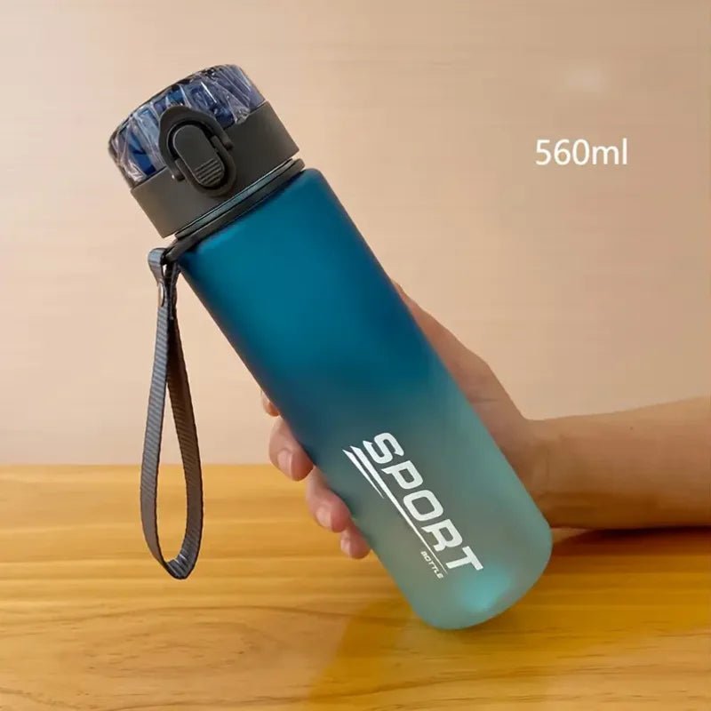 Garrafa de água esportiva de alta qualidade Tour Caminhadas Portátil Marca BPA Free à prova de vazamentos 400ml 560ml - mimarte