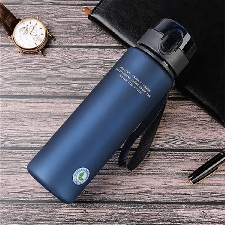 Garrafa de água esportiva de alta qualidade Tour Caminhadas Portátil Marca BPA Free à prova de vazamentos 400ml 560ml - mimarte
