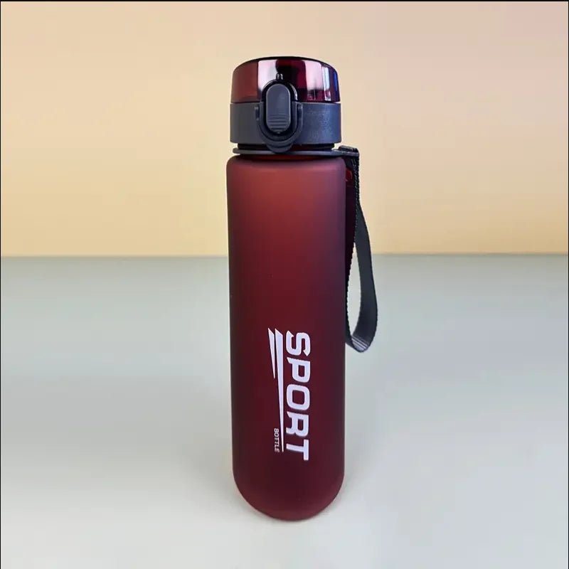 Garrafa de água esportiva de alta qualidade Tour Caminhadas Portátil Marca BPA Free à prova de vazamentos 400ml 560ml - mimarte