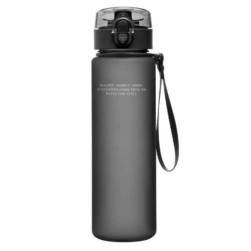 Garrafa de água esportiva de alta qualidade Tour Caminhadas Portátil Marca BPA Free à prova de vazamentos 400ml 560ml - mimarte