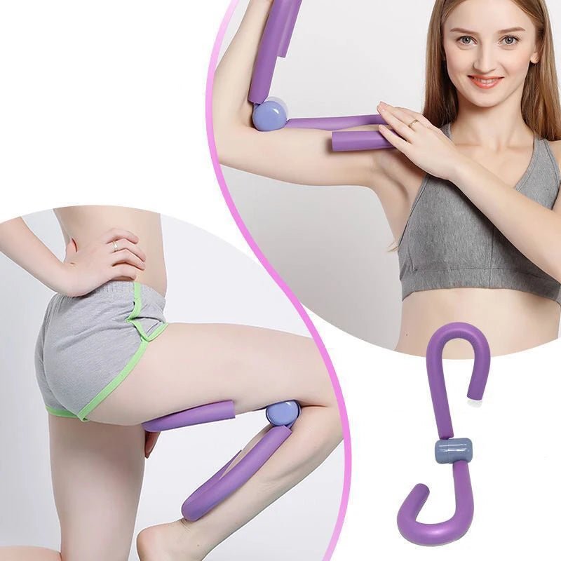 Grampo fitness multifuncional, acessórios para treino - Pélvis, coxa e bumbum, - mimarte