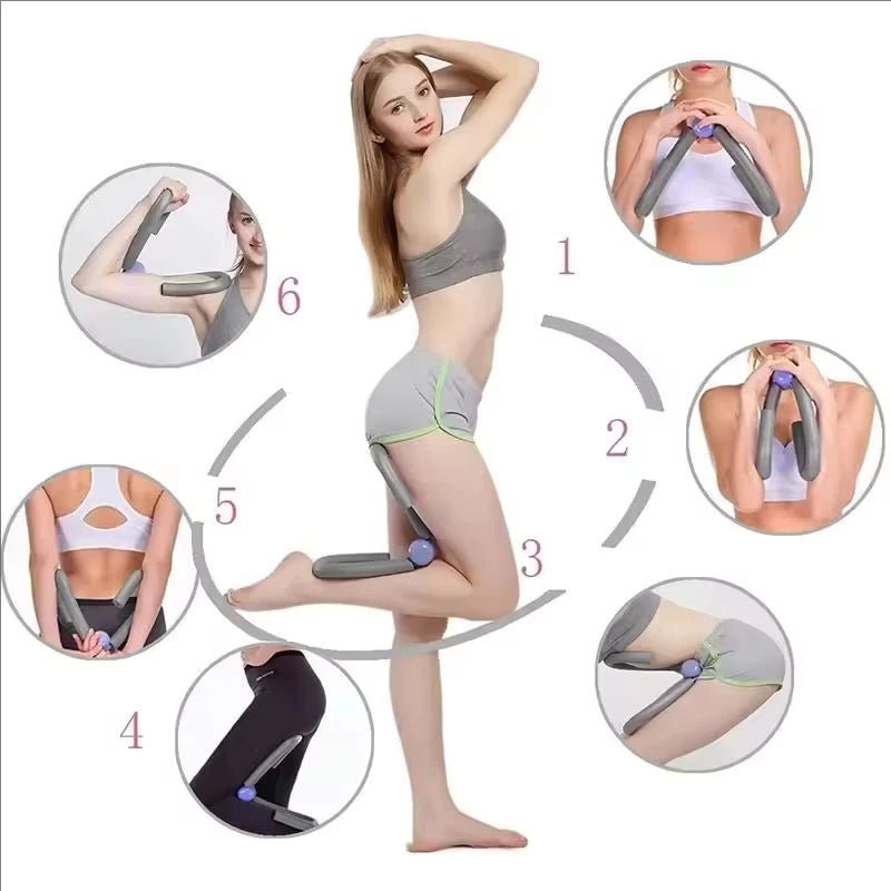Grampo fitness multifuncional, acessórios para treino - Pélvis, coxa e bumbum, - mimarte