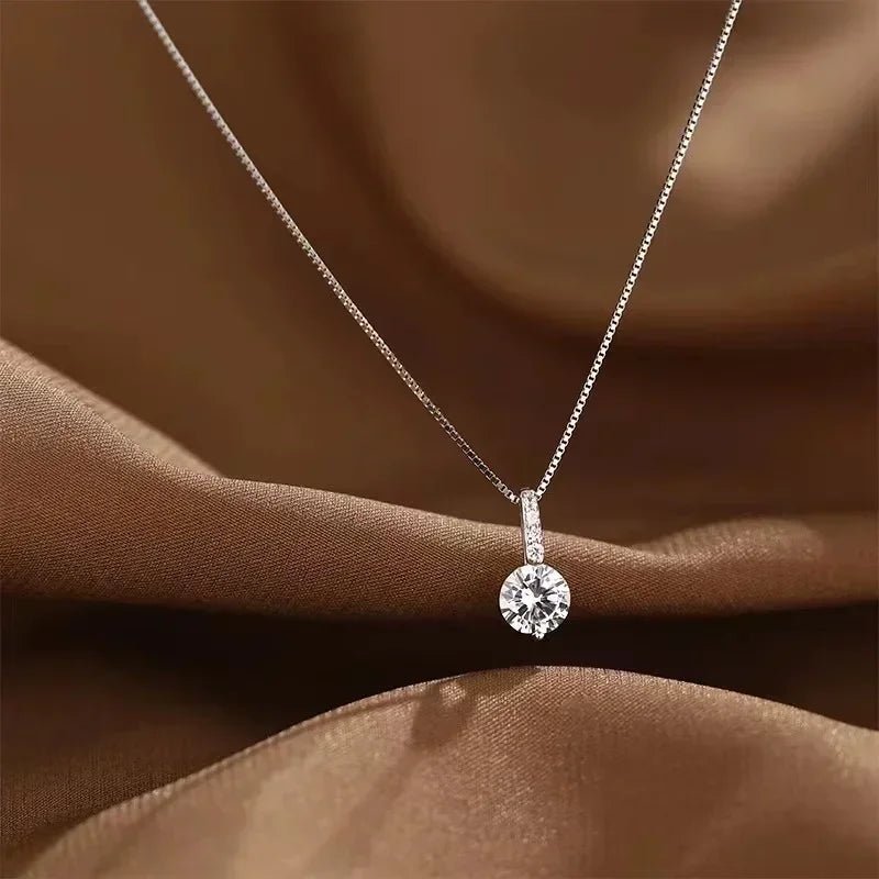 Joias Minimalista com Zircônia – Prata 925 | Perfeita para Presentear - mimarte