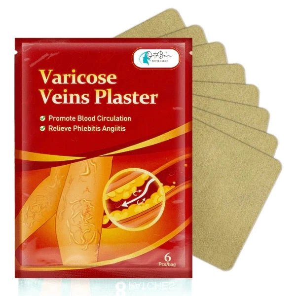 Kit Adesivos Auxilia As Varizes, Vasos E Veias Diminuição - mimarte