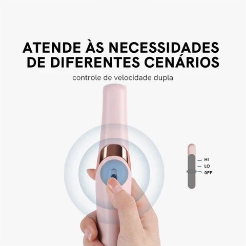 Lixadeira elétrica de pé Removedor de Calos Rachaduras dos Pés - elimina pilha USB portátil - mimarte