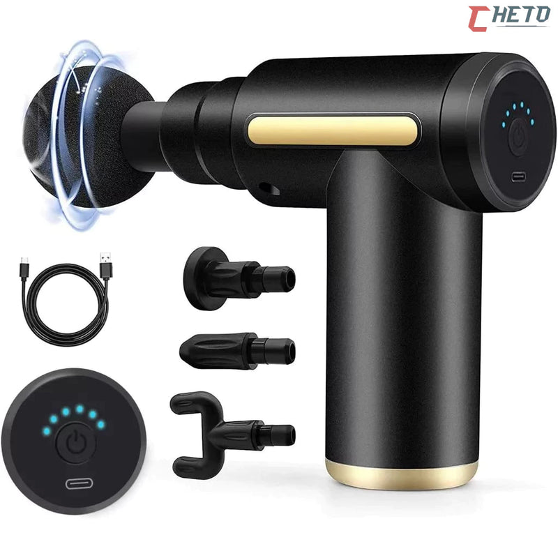 Massageador Elétrico Alta Frequência Profissional Muscular Massagem - mimarte