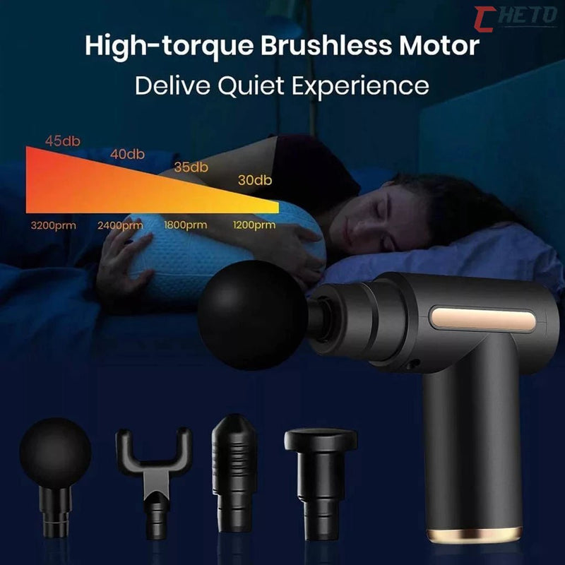 Massageador Elétrico Alta Frequência Profissional Muscular Massagem - mimarte