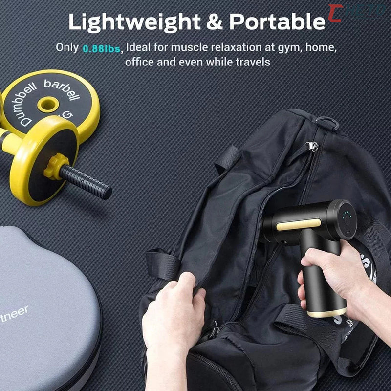 Massageador Elétrico Alta Frequência Profissional Muscular Massagem - mimarte