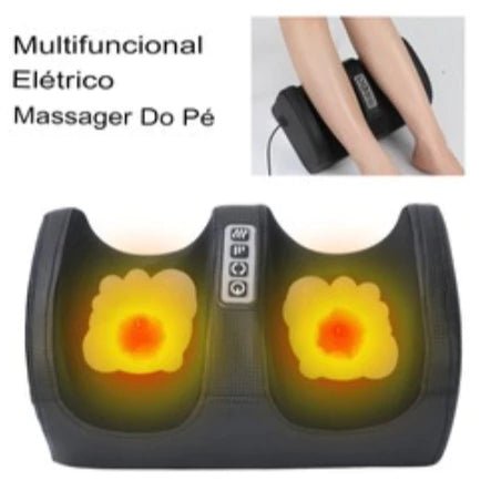 Massageador Elétrico De Pé Massagem Relaxante Terapêutica Anti Stress Linha Premium - mimarte
