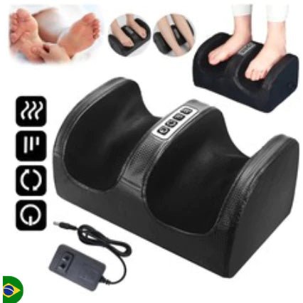 Massageador Elétrico De Pé Massagem Relaxante Terapêutica Anti Stress Linha Premium - mimarte