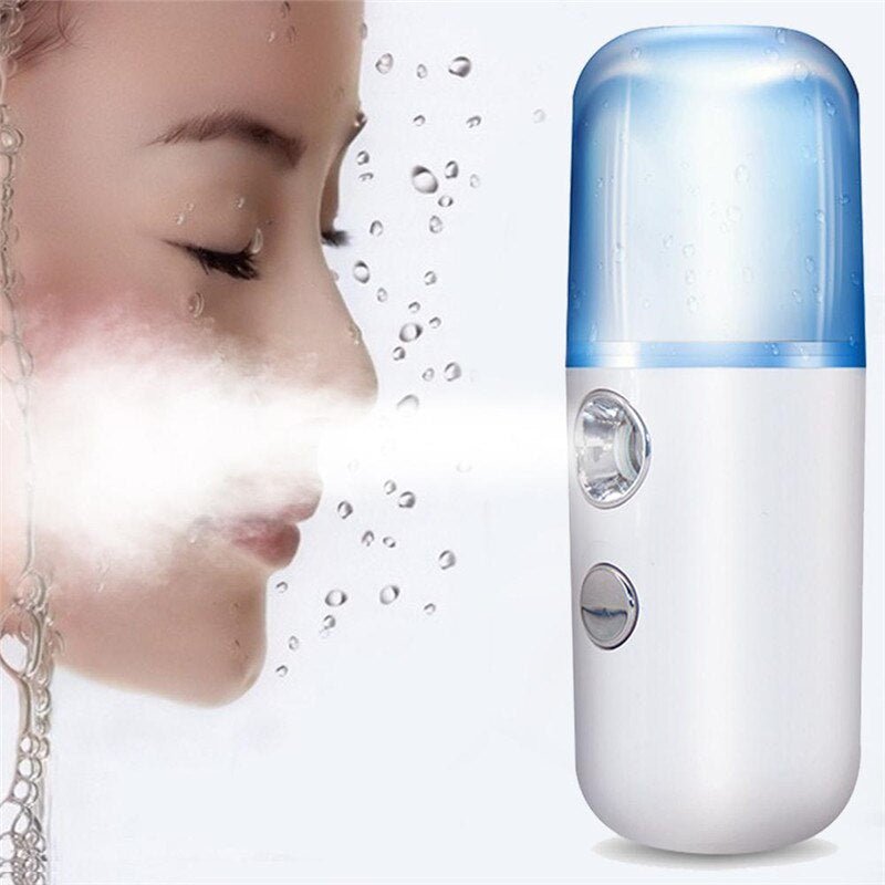 MINI VAPORIZADOR PORTÁTIL FACIAL PELE LIMPA - mimarte