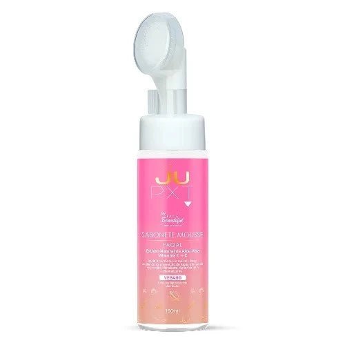 Mousse Sabonete Facial 150ml Face Beautiful de Limpeza Com Aplicador - mimarte