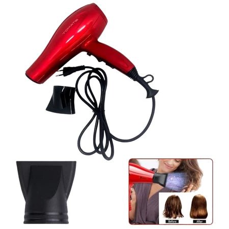 SECADOR DE CABELO TOMATE COM 3 TEMPERATURAS 2 VELOCIDADES - mimarte