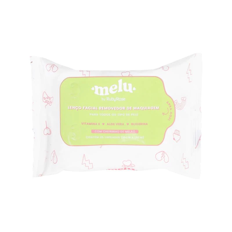 Skincare Melu by Ruby Rose Vegano Sérum Água Micelar Tônico Sabonete Facial Esfoliante - mimarte