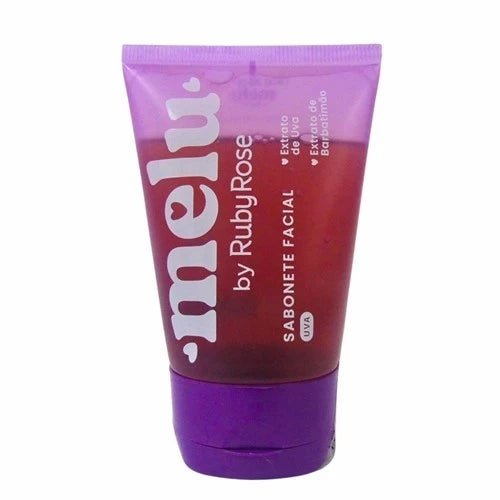 Skincare Melu by Ruby Rose Vegano Sérum Água Micelar Tônico Sabonete Facial Esfoliante - mimarte