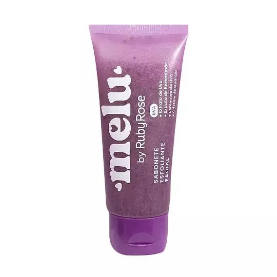 Skincare Melu by Ruby Rose Vegano Sérum Água Micelar Tônico Sabonete Facial Esfoliante - mimarte