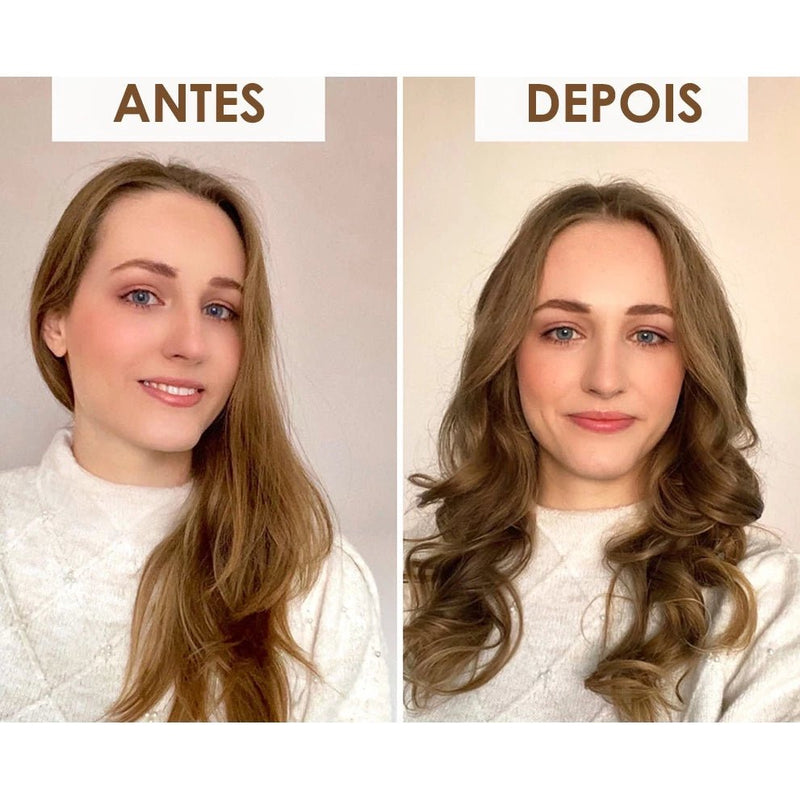 Touca cetim dupla face + Modelador de Cachos em Cetim HEATLESS CURLS - mimarte